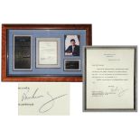 John F. Kennedy Letter Signed as President -- Sent to DC Police Chief: ''...You and the members of