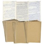 Incredible Archive of Internal Israeli Documents Dated 1948-1964 -- Includes 15 Handwritten