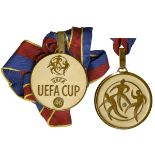 UEFA Cup Gold Medal -- Won by Bayern Munich in 1996 Gold medal from the 1996 UEFA (Union of European