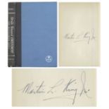Rare signed first edition of Martin Luther King's ''Stride Toward Freedom'', his moving first-hand