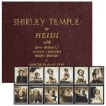 30 original portrait photographs of Shirley Temple in various costumes from her 1937 film ''Heidi''.