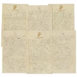 Rene Gagnon autograph letter signed during WWII. Gagnon is famously one of the six Marines in the