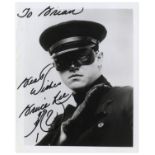 Bruce Lee signed photo from the 1966 television show ''The Green Hornet''. Lee played Kato, Green