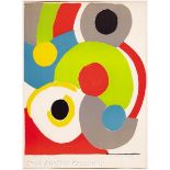 Sonia Delaunay (Russian/French, 1885-1979), "Rhythme Colore", 1970, color lithograph on paper,