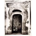 Clarence John Laughlin (American/New Orleans, 1905-1985), "The Undulating Door: 1966, (Paris)",