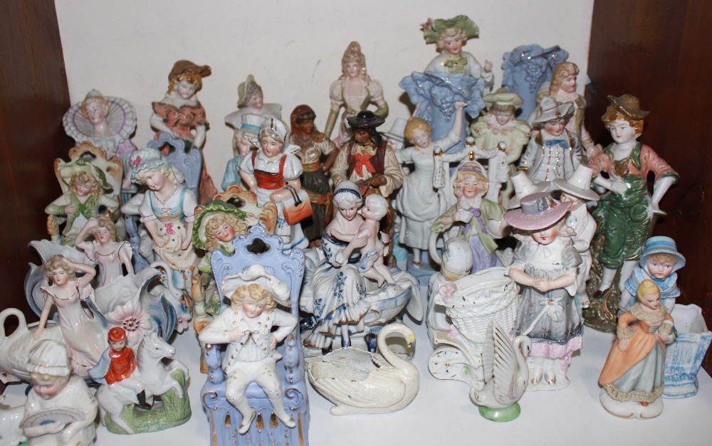 SECTION 14.  A large quantity of 19th century and later porcelain and pottery figures.