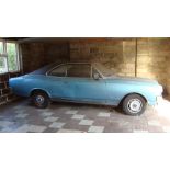 A 1969 Opal Commodore Coupe, 2.5litre, left-hand drive, metallic blue, vinyl roof, leather interior,