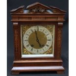 An Edwardian bracket clock by Halford & Sons, London and Paris with eight-day striking movement,