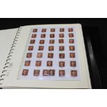 British Stamps, including Victoria penny Reds plates 71-200, 1912-1924 Royal cipher watermark,