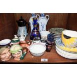 SECTION 43.  Various ceramics including an 18th century English porcelain tea bowl, four small Royal