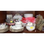 SECTION 53.  Various ceramics including a Royal Doulton "Rondelay" pattern part breakfast set two