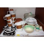 SECTION 20.  A quantity of Susie Cooper and other dinner ware, a cane coffee service, together