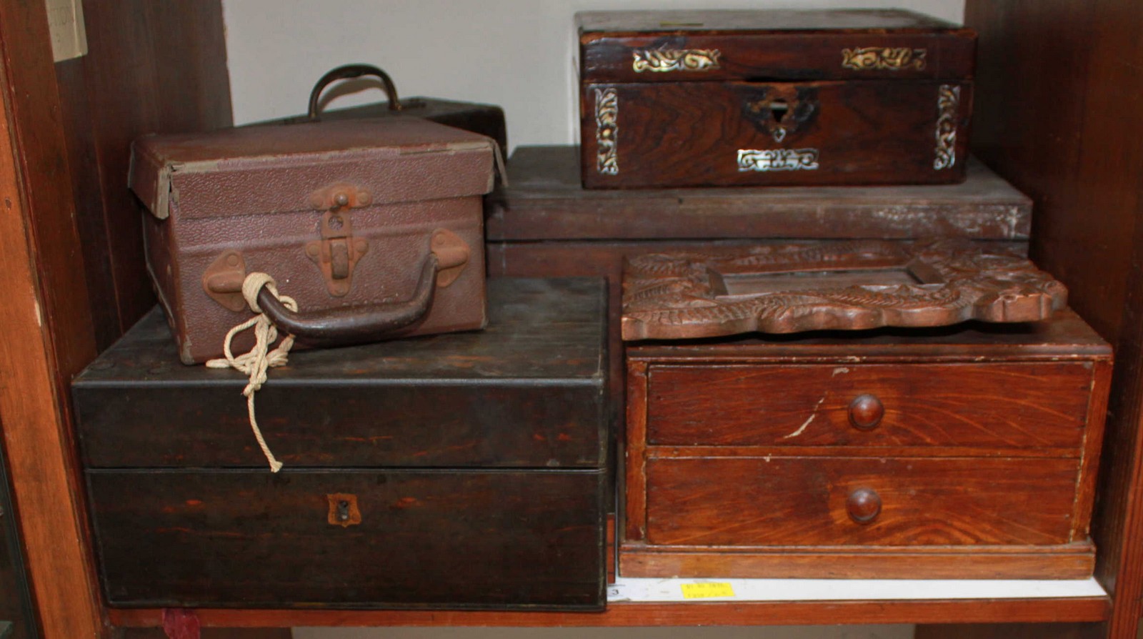 SECTION 3. A collection of Victorian mahogany writing boxes.