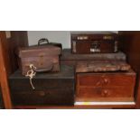 SECTION 3. A collection of Victorian mahogany writing boxes.