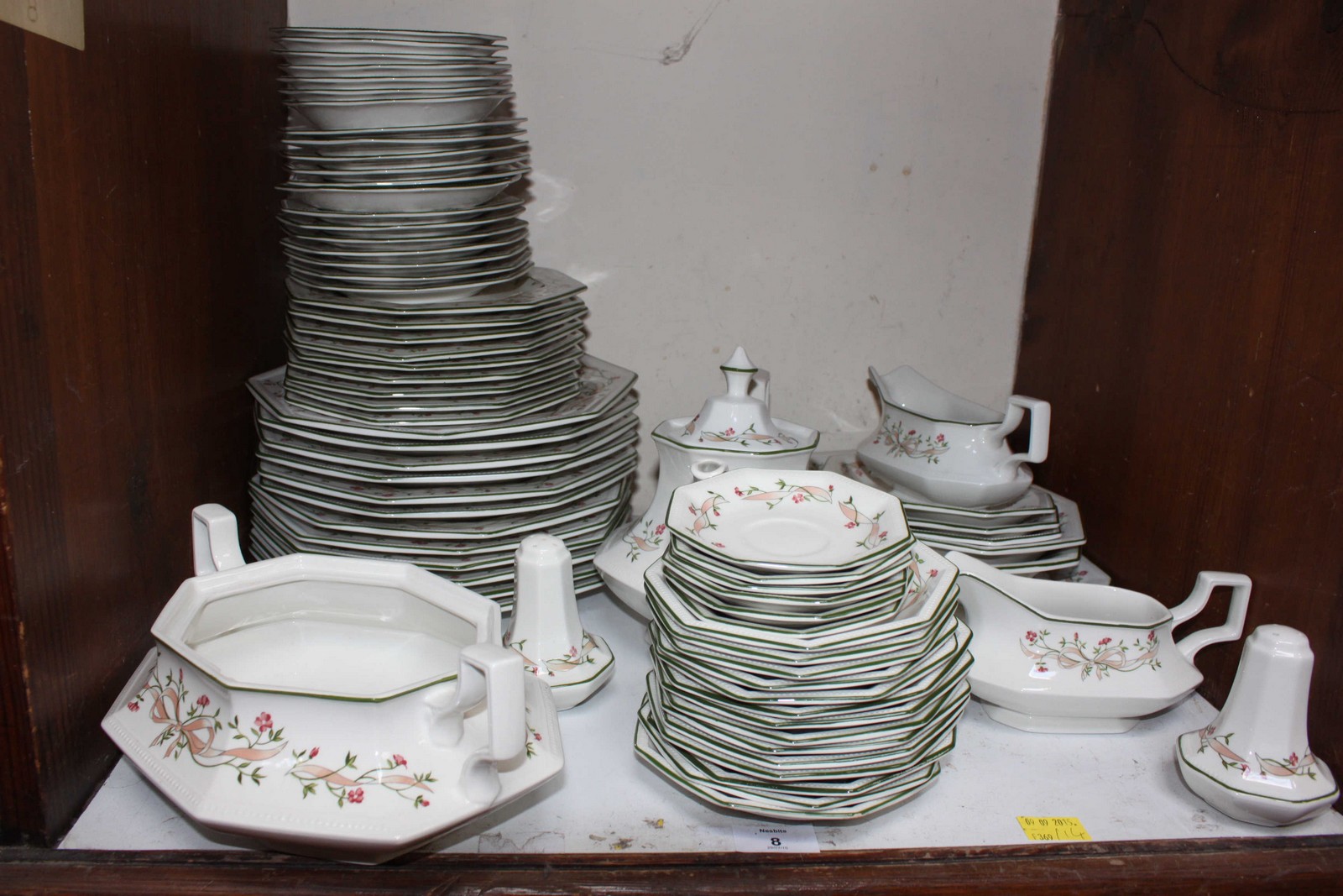 SECTION 7 & 8.  A large quantity of 'Johnson Brothers' china in the 'Eternal Beau' pattern,