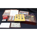 Gemmology and Geology. A collection of assorted early to mid 20th century specimen stones, including