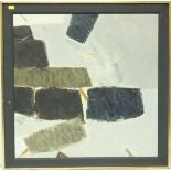 Ian Mackenzie Smith ARSA (Scottish b1935-), "Sea Edge," abstract, unsigned, oil on canvas, 81cm x