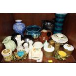 SECTION 50.  A quantity of various ceramics including some items of Belleek, Poole pottery and