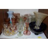 SECTION 26. A quantity of assorted glass including polka dot drinking and sundae glasses and other