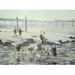 Michael John Charles Southcott (Portsmouth Artist), a pair of limited edition colour prints, each