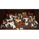SECTION 41. A collection of thirty-two Beswick and other model dogs.
Condition: Generally good with