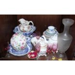 SECTION 36. A collection of assorted 19th century English ceramics including plates, tureens,