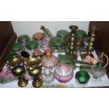 SECTION 4. A collection of dressing table sets, brassware and other items.