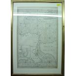 Mr Dapres de Mannevillette, 'A New Plan of the Straits of Bali and of Pondi and Refpondi' printed