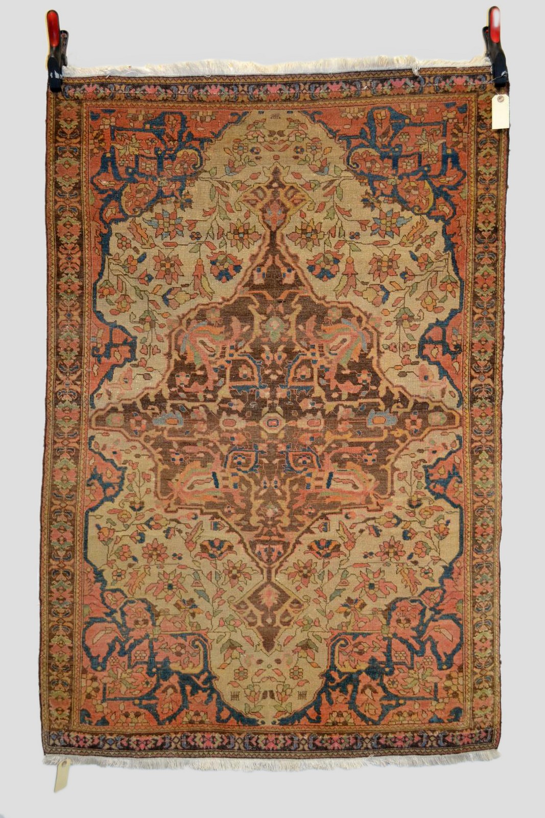 Saruk rug, Feraghan area, north west Persia, circa 1890, 4ft. 9in. x 3ft. 3in. 1.45m. x 1m.