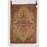 Saruk rug, Feraghan area, north west Persia, circa 1890, 4ft. 9in. x 3ft. 3in. 1.45m. x 1m.