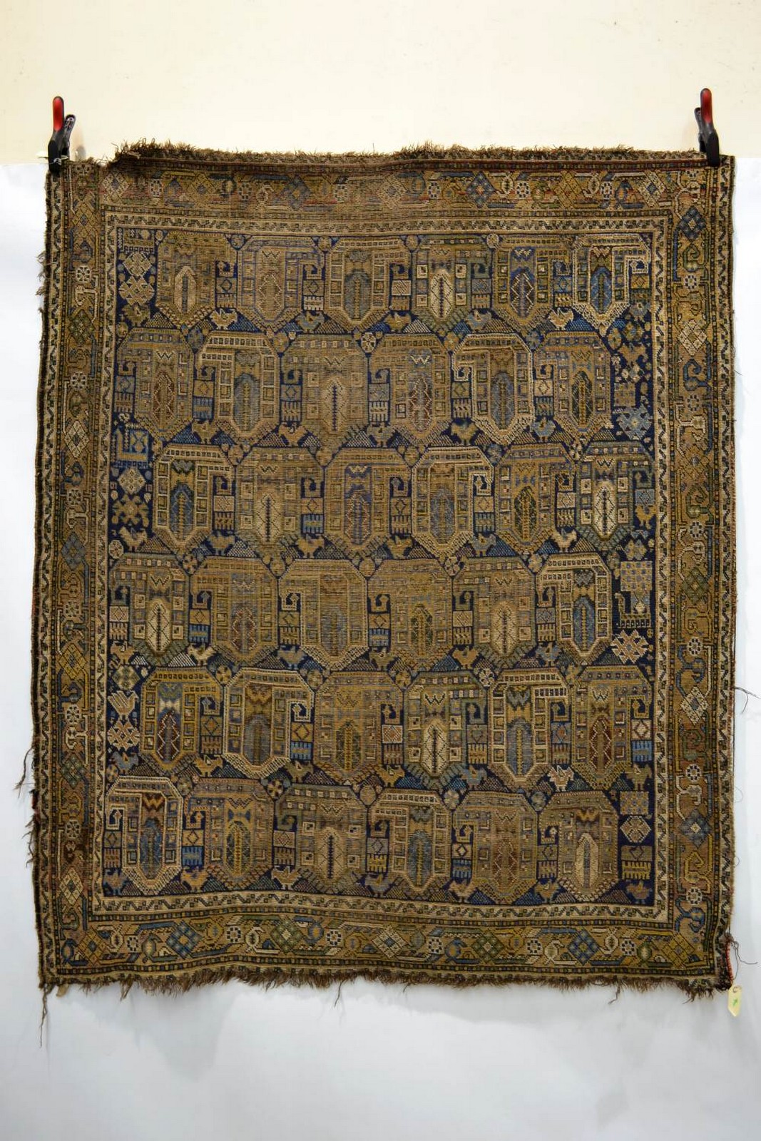 Afshar boteh rug, Kerman area, south west Persia, late 19th century. 5ft. 11in. x 5ft. 1.80m. x 1.