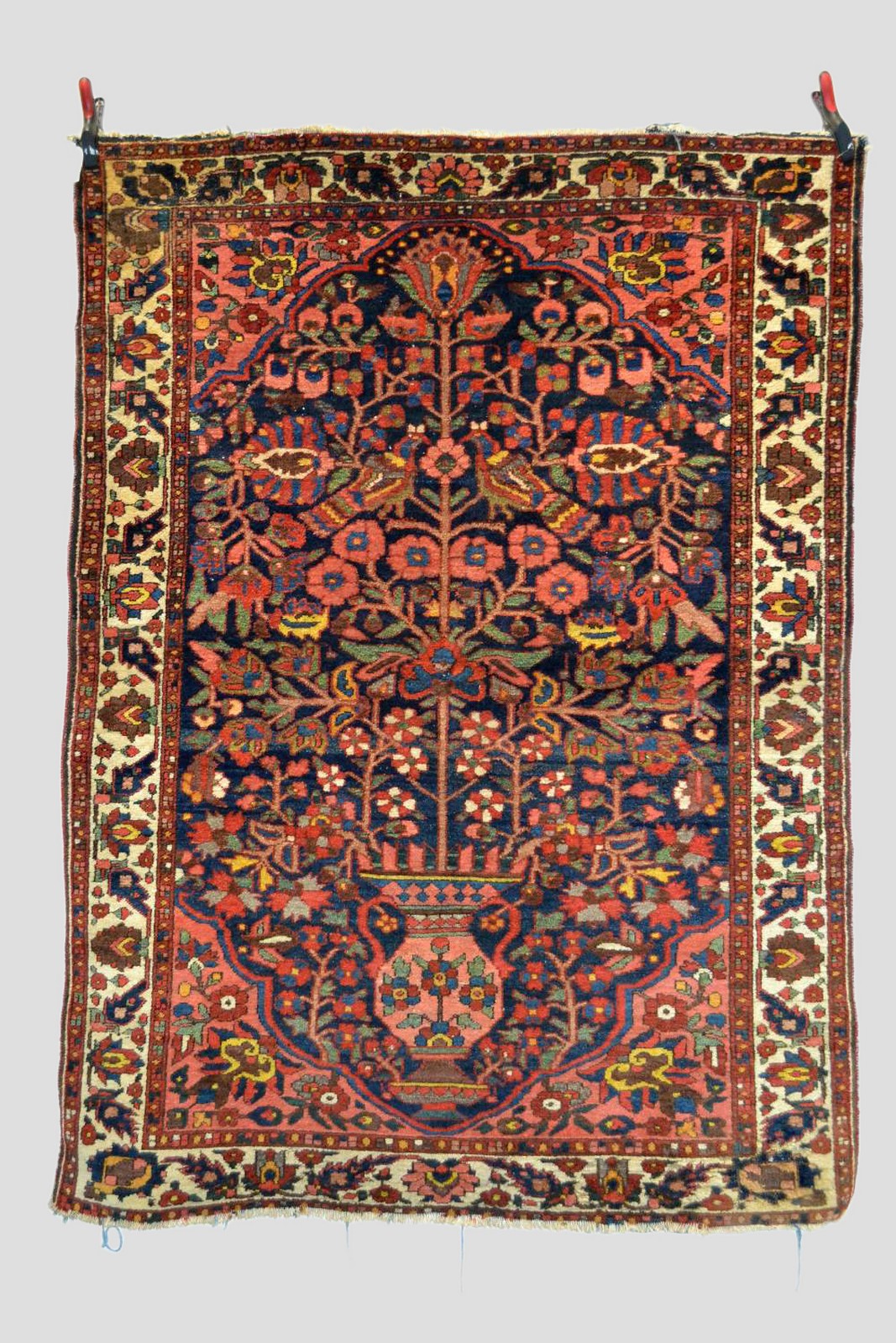 Two Bakhtiari rugs, Chahar Mahal Valley, south west Persia, about 1930s, the first 6ft. 7in. x