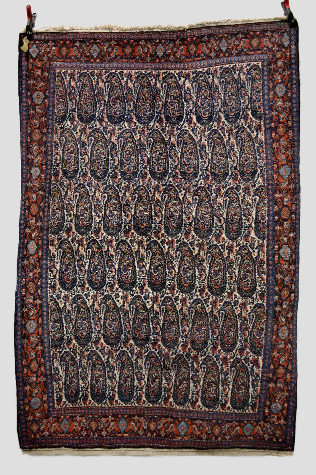 Senneh rug, Hamadan area, north west Persia, mid-20th century, 7ft. x 4ft. 10in. 2.13m. x 1.47m. All