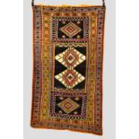 Beni Ouarain rug, Middle Atlas, Morocco, 20th century, 8ft. x 4ft. 8in. 2.44m. x 1.42m. Slight
