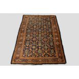 Attractive Ziegler Mahal carpet of lattice floral design, north west Persia, early 20th century,