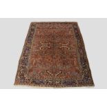 Good Heriz carpet of all over design, north west Persia, circa 1920-30s, 11ft. x 8ft. 5in. 3.35m.