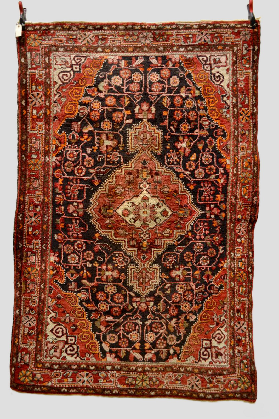 Hamadan rug, north west Persia, mid-20th century, 7ft. 2in. x 4ft. 7in. 2.18m. x 1.40m.