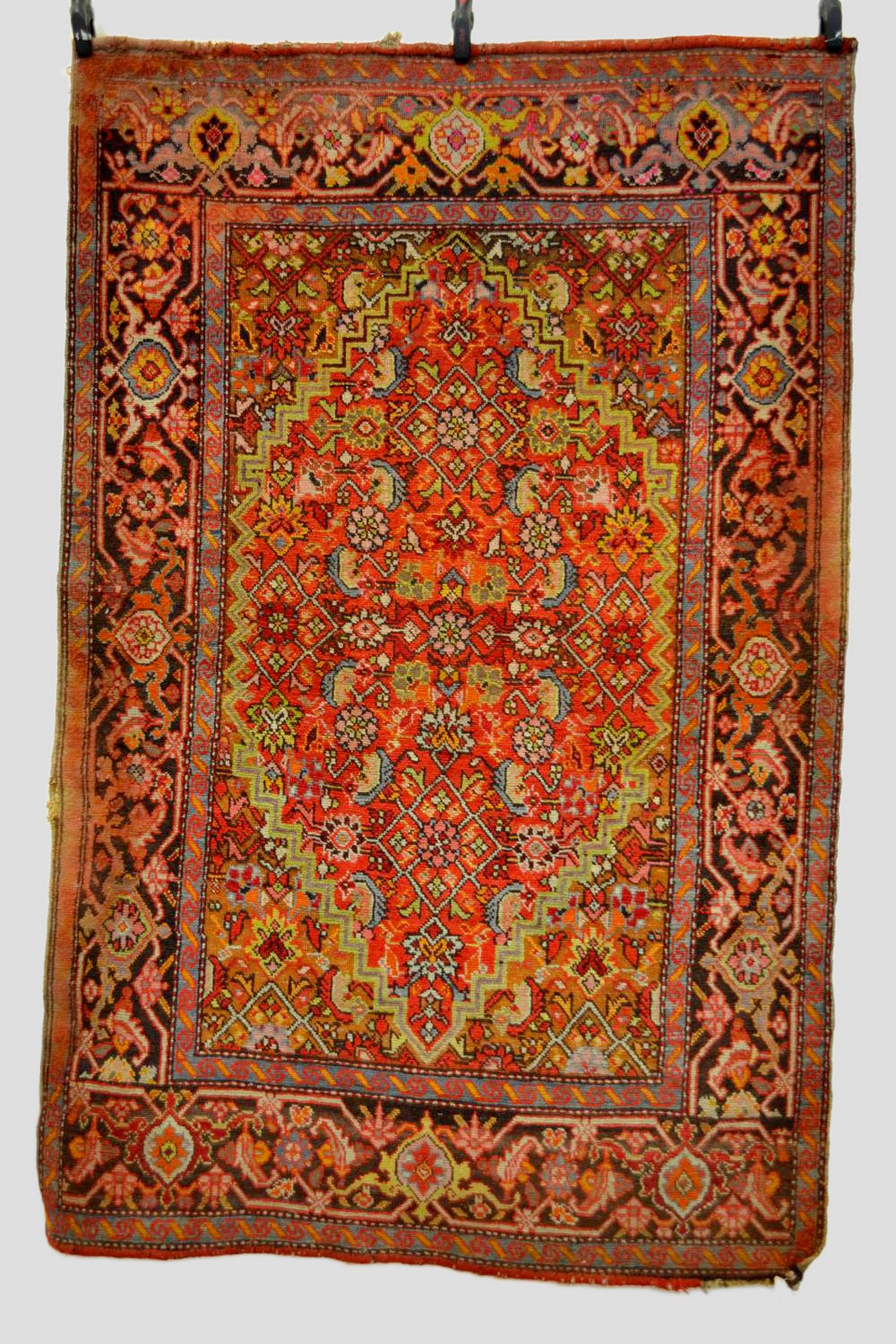 Karabakh rug, south west Caucasus, about 1930s 6ft. 7in. x 4ft. 3in. 2.01m. x 1.30m. Slight wear