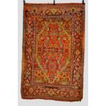 Karabakh rug, south west Caucasus, about 1930s 6ft. 7in. x 4ft. 3in. 2.01m. x 1.30m. Slight wear