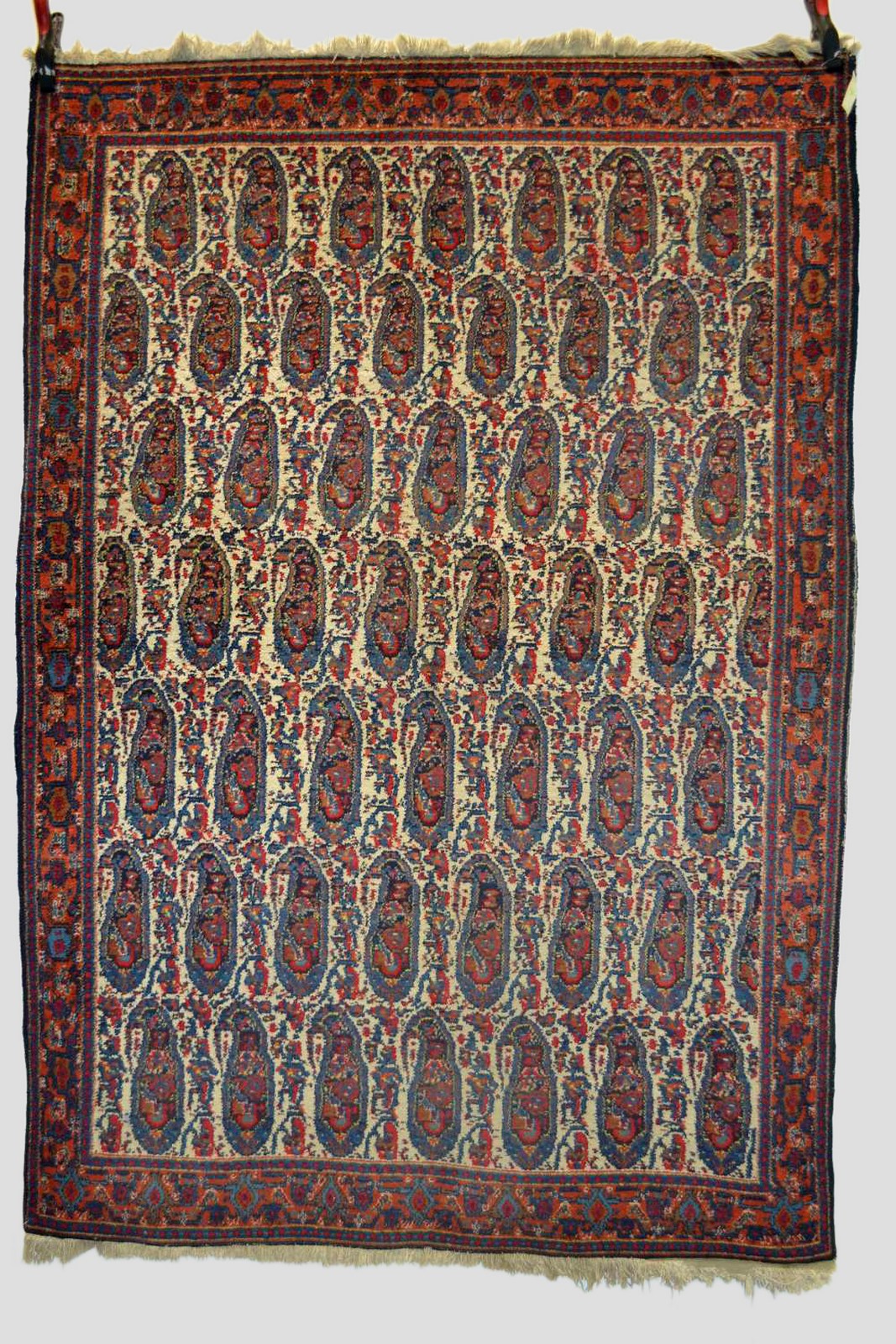 Senneh rug, Hamadan area, north west Persia, about 1930-50s, 6ft. 6in. x 4ft. 7in. 1.98m. x 1.40m.