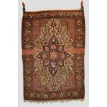 Saruk rug, Feraghan area, north west Persia, late 19th/early 20th century, 4ft. 10in. x 3ft. 5in.
