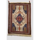 Afshar sumac rug, Kerman area, south west Persia, modern, 5ft. 9in. x 4ft. 1in. 1.75m. x 1.25m. A
