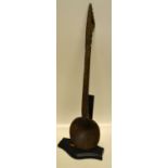A Swat Valley wooden ladle, possibly 1930's.