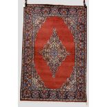 Tabriz rug, north west Persia, last quarter 20th century, 6ft. 1in. x 4ft. 1in. 1.86m. x 1.25m.