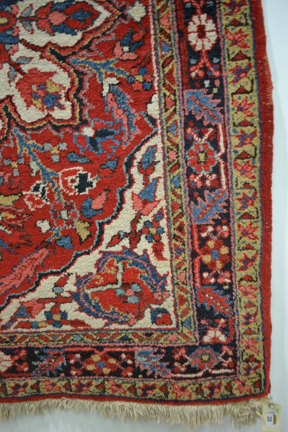 Ahar rug, Heriz area, north west Persia, 1940-50s, 5ft. 1in. x 3ft. 9in. 1.55m. x 1.14m. - Image 2 of 3