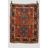 Kazak medallion rug, south west Caucasus, early 20th century, 6ft. 5in. x 4ft. 8in. 1.96m. x 1.