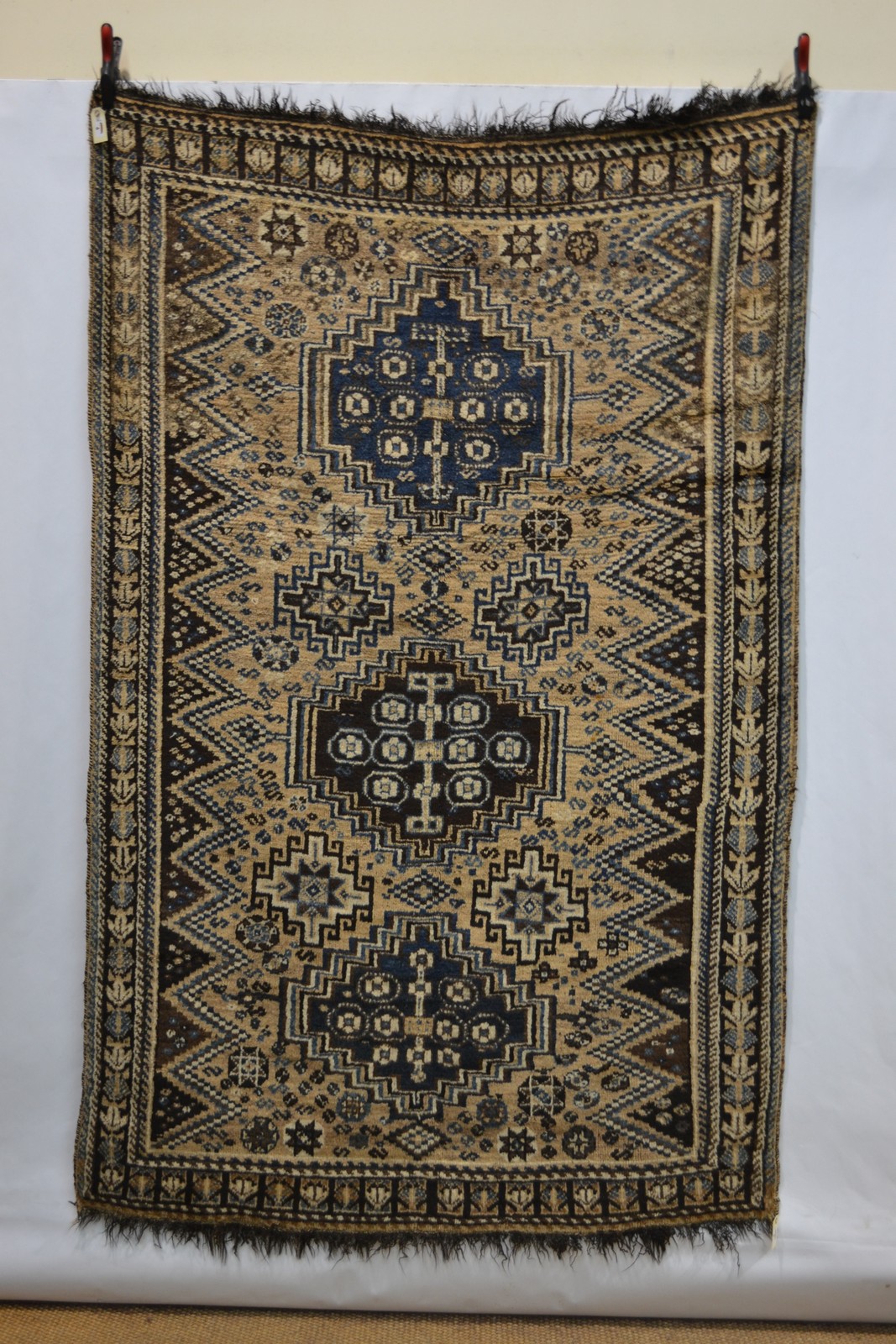 Fars rug, Shiraz region, south west Persia, mid-20th century, 7ft. 10in. x 5ft. 2.39m. x 1.52m.