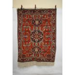 Azerbaijan rug of Caucasian design, south Caucasus, last quarter 20th century, 6ft. 6in. x 4ft. 9in.