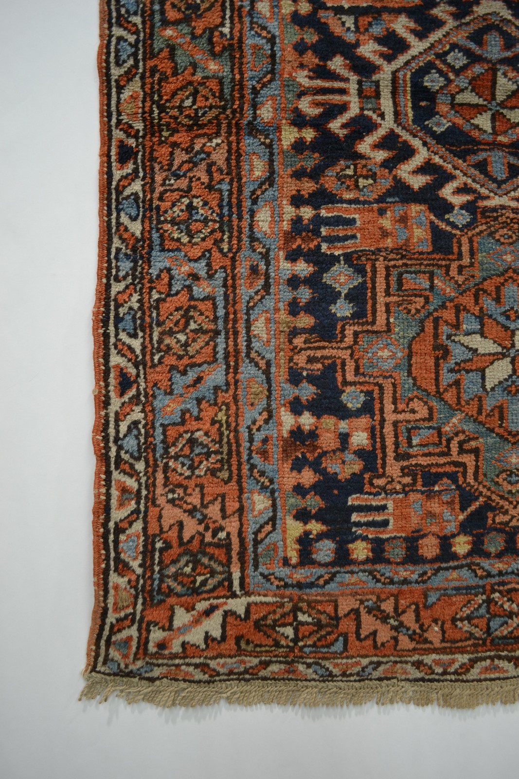 Karaja rug, north west Persia, about 1920s, 4ft. 4in. x 3ft. 1in. 1.32m. x 0.94m. Slight loss to top - Image 3 of 7