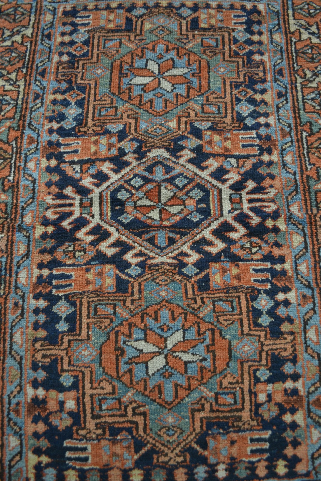 Karaja rug, north west Persia, about 1920s, 4ft. 4in. x 3ft. 1in. 1.32m. x 0.94m. Slight loss to top - Image 2 of 7